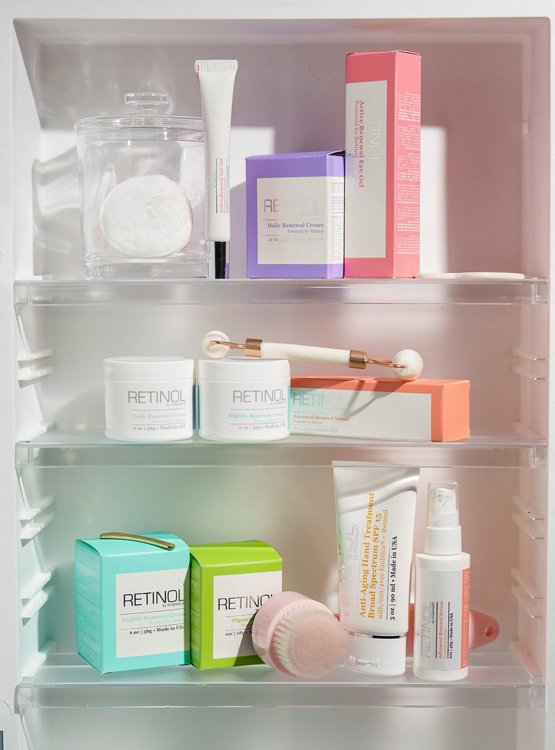 Robanda Retinol Nightly Renewal Cream â”‚ All in One Age Repairing Night Cream Targets Wrinkles and Fine Lines - Image 5